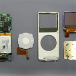 iPod nano disassembled.