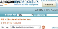 Amazon Mechanical Turk